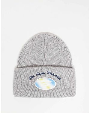 Aape By A Bathing Ape – strickmütze - Grau