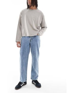 SELECTED Kobe Wide Fit Jeans - Blue