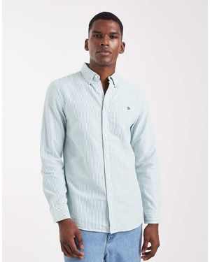 Superdry Classic Oxford Long Sleeve Shirt - Blue