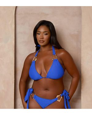 Moda Minx Curve X Alessa Tyrrell-Charles - Blu