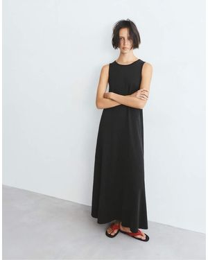 Pull&Bear Long T-shirt Dress - Black