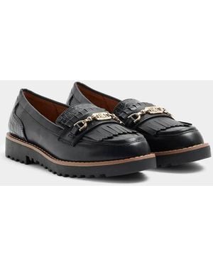 River Island Snaffle Loafer - Black