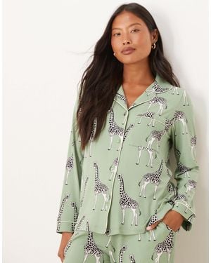 Chelsea Peers – exklusiver pyjama - Grün