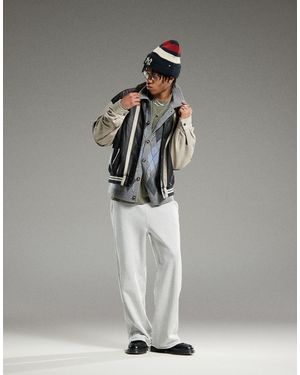 Weekday Astro - pantalon - Blanc