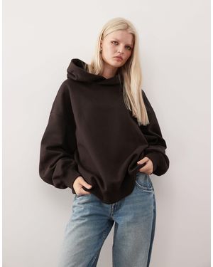 Weekday Oversized Heavy Hoodie - Black