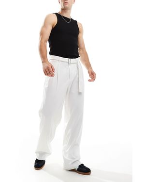 ASOS – elegante hose - Weiß