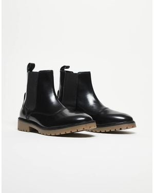 ASOS Chelsea Boots With Rubber Soles - Grey