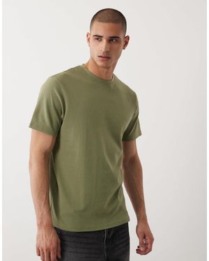 Threadbare T-shirt ras - Vert