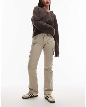 Abrand Jeans 99 Low Rise Bootcut Jeans - Natural