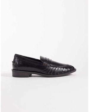 Bronx Next-Wagon Premium Leafer Loafers - Brown