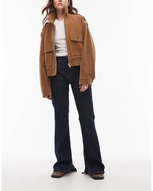 Mango – elle – schlagjeans - Blau
