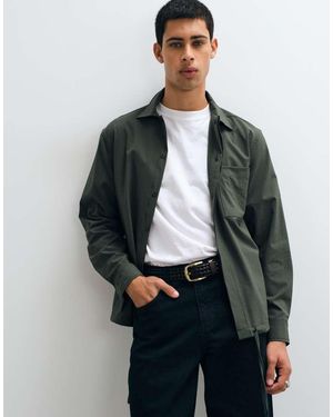 ASOS Camicia Relaxed - Grigio