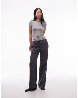 ARKET Pure Cotton Adjustable Wide Leg Trackies - White