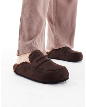 SEQWL Soda Faux Fur Lined Mules - Pink