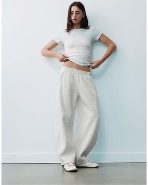Pull&Bear Barrel-Leg Joggers - Grijs