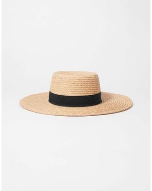 & Other Stories Straw Fedora Hat - White