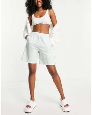 JJXX Linen City Shorts - Blue