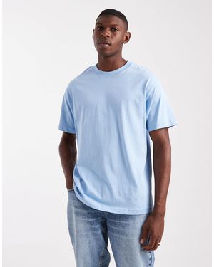 Cotton On – loose-fit-t-shirt - Blau
