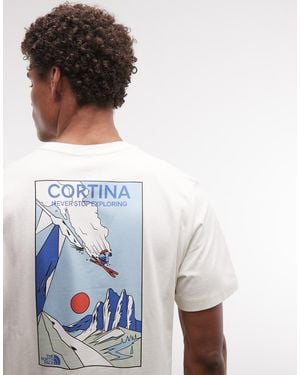 The North Face Mountain Celebration Back Print T-shirt - White