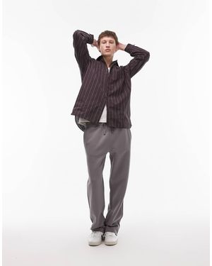 TOPMAN Joggers Holgados De - Gris