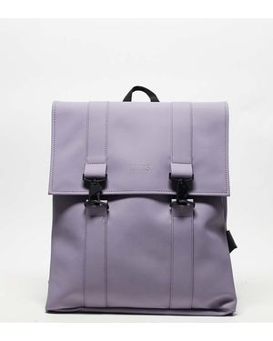 Rains Mochila Impermeable Msn Exclusiva En Asos De - Morado