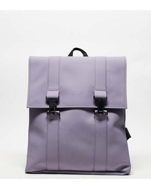 Rains Msn Waterproof Backpack - Purple