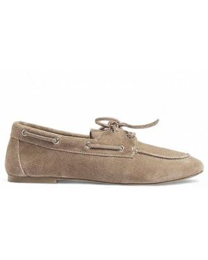 NA-KD Boat Shoes - White