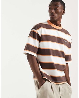 ASOS Heavyweight Boxy Oversized T-Shirt - Natural