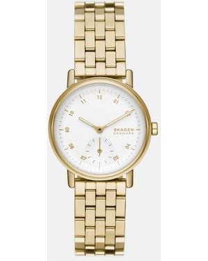 Skagen Kuppel Lille Two-Hand Sub-Second, Stainless Steel Watch - Metallic