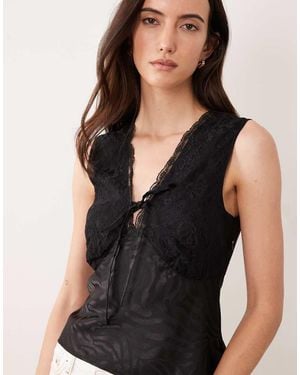 Wednesday's Girl Sleeveless Top - Black