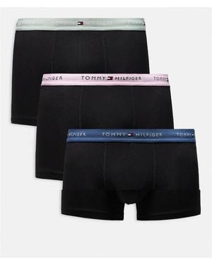 Tommy Hilfiger Signature Cotton 3 Pack Briefs - Black