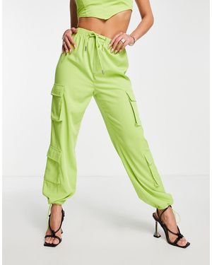 I Saw It First Pantaloni Cargo Lime - Verde