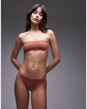 ARKET Mix & Match Smock Bikini Bottom - Brown