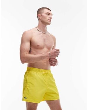 Lacoste Swim Shorts - White