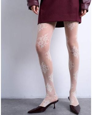 TOPSHOP Kanten Panty's - Paars