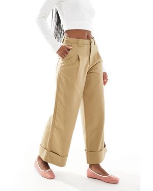 ASOS – knöchellange hose - Natur