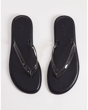 SEQWL Jelly Flip Flops - Blue