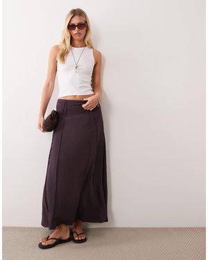 Mango Teen Maxi Skirt - Brown