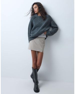 ASOS Pelmet Mini Skort - Blue