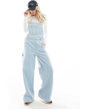 Stradivarius Denim Jumpsuit - Blue