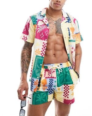 Another Influence Beach Shirt - Multicolour