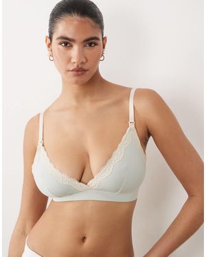 Lindex Maternity – superweicher still-bh - Weiß