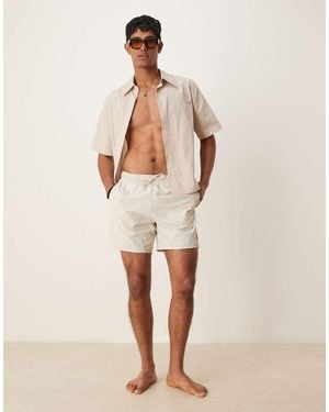 Lyle & Scott Swim Short - Natural