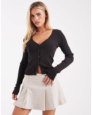 Vero Moda Pleated Mini Skirt - Black