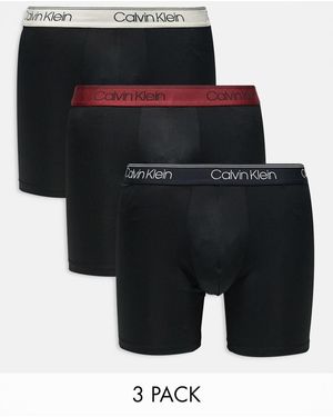 Calvin Klein Confezione Da 3 Boxer - Nero