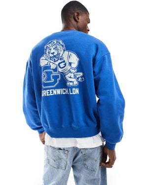 Cotton On Cotton on – kastiges sweatshirt - Blau