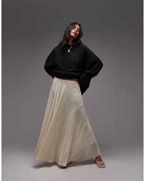 TOPSHOP Sheer Full Circle Chiffon Skirt - Multicolour