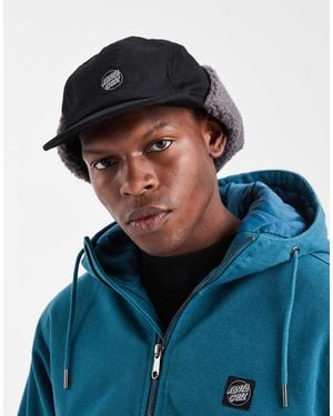 Santa Cruz – opus dot – kappe aus sherpafleece - Blau