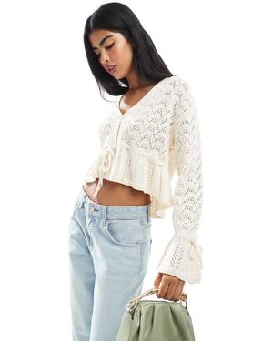 Miss Selfridge Top - Bianco