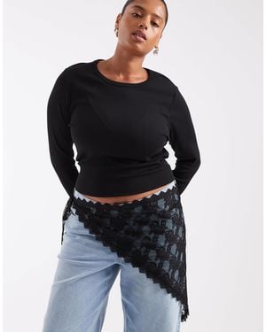 ONLY Nur curve taillenspitzen-schal - Schwarz
